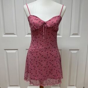 Urban Outfitters Women's Pink Dress - Size S.